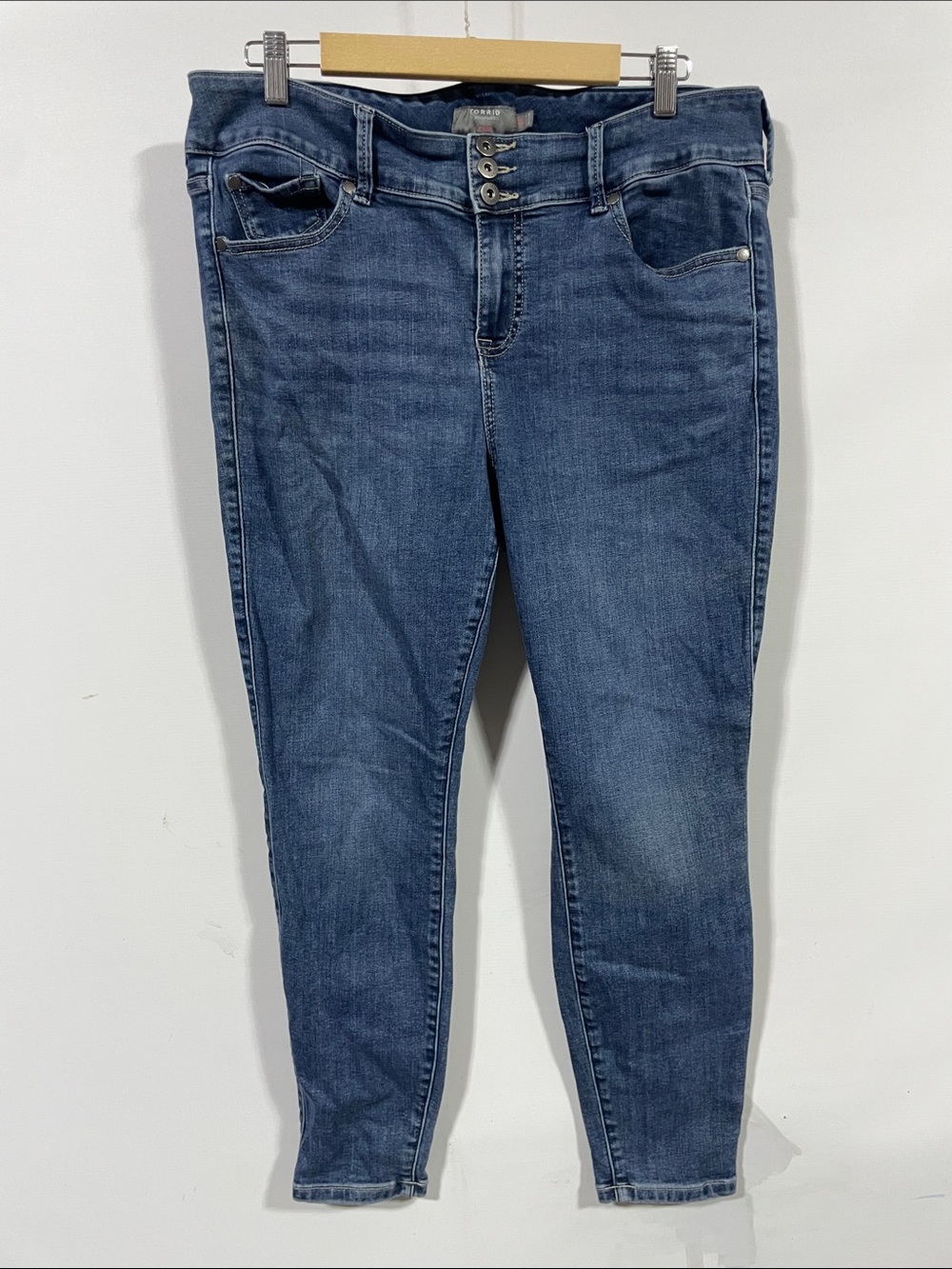 torrid Dark Blue Skinny Stretch Jeans
